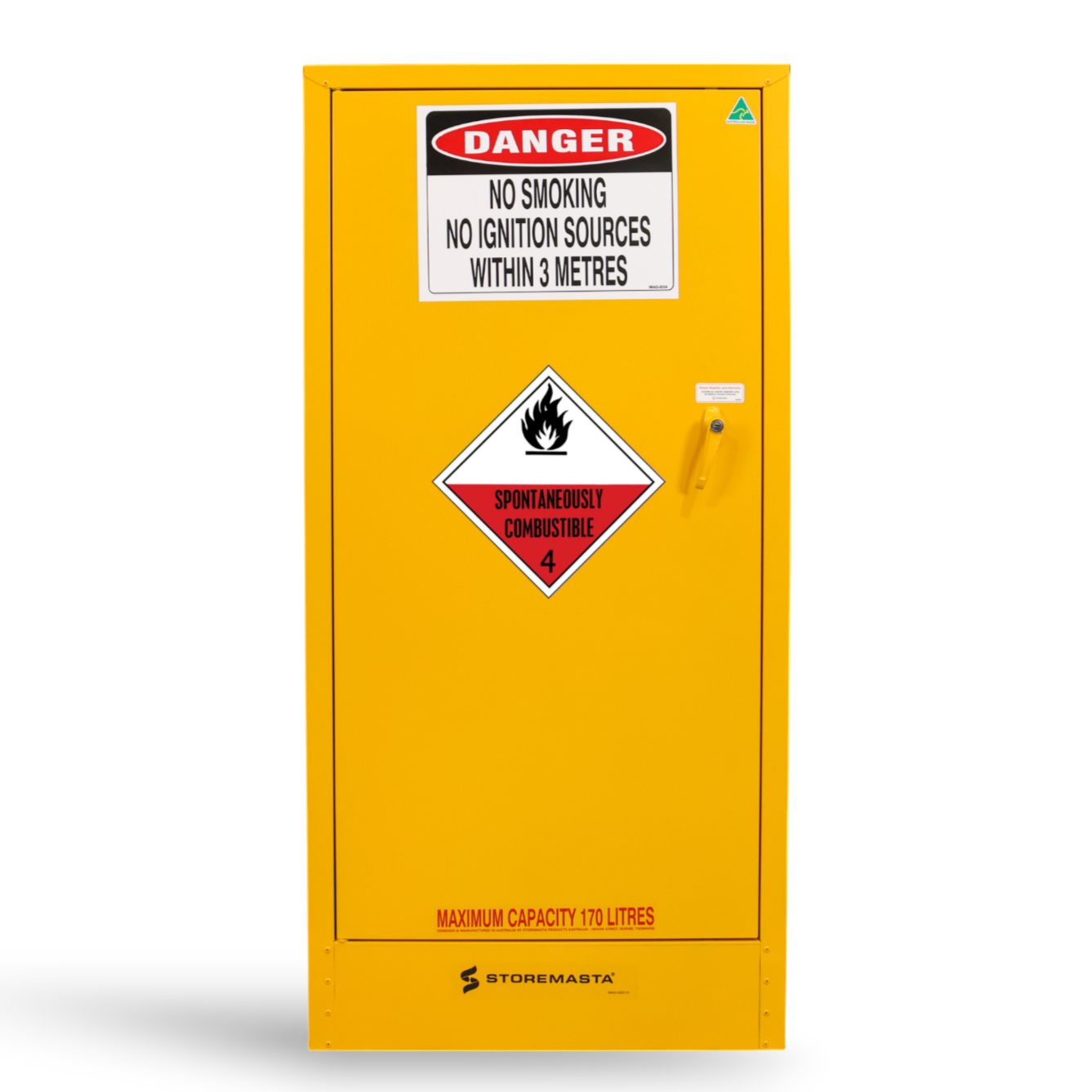 Spontaneously Combustible Substance Storage Cabinet - 170L