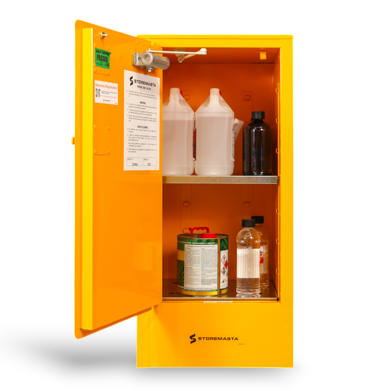 Spontaneously Combustible Substance Storage Cabinet - 60L