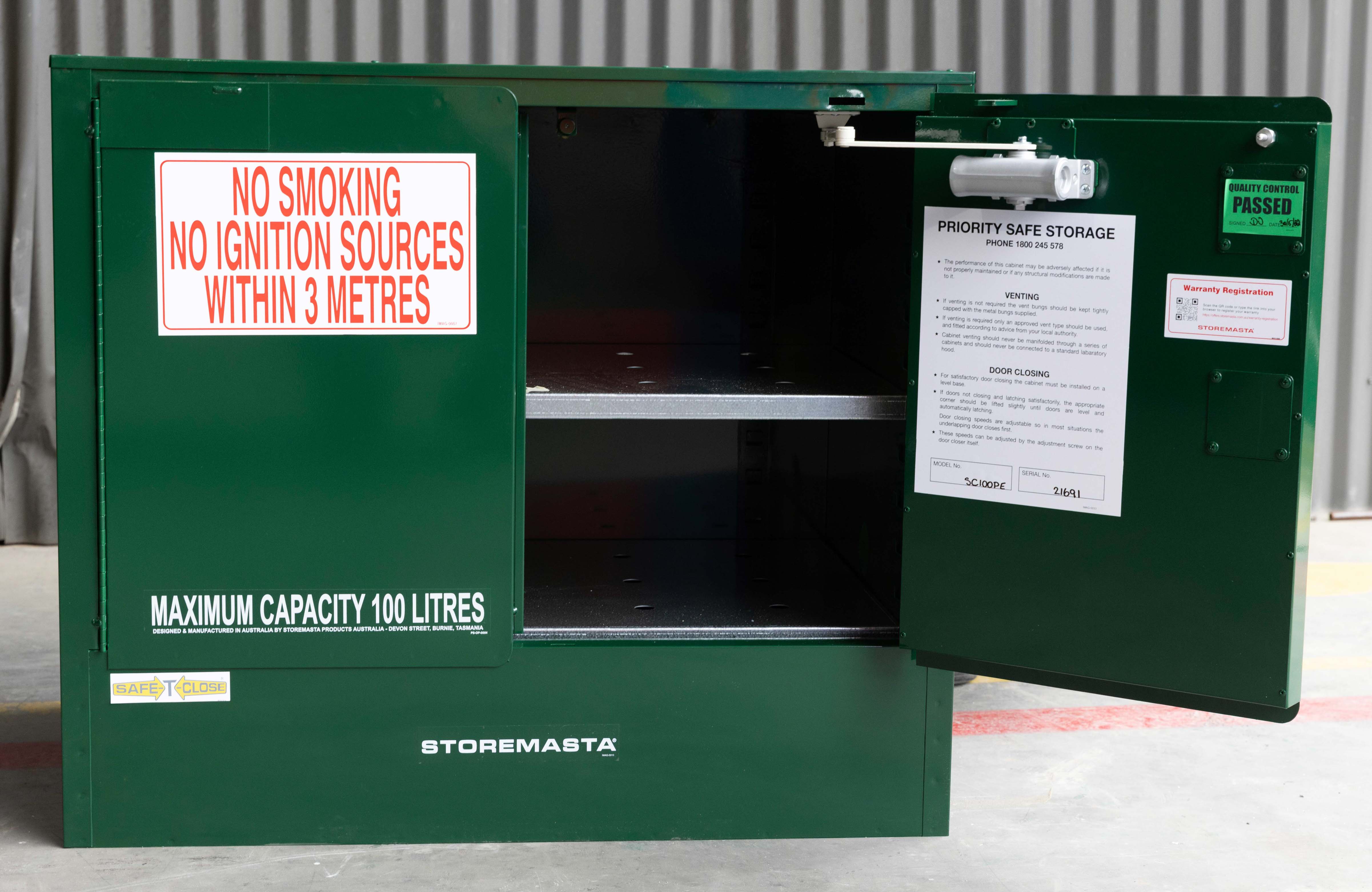 100L - Pesticides Storage Cabinet