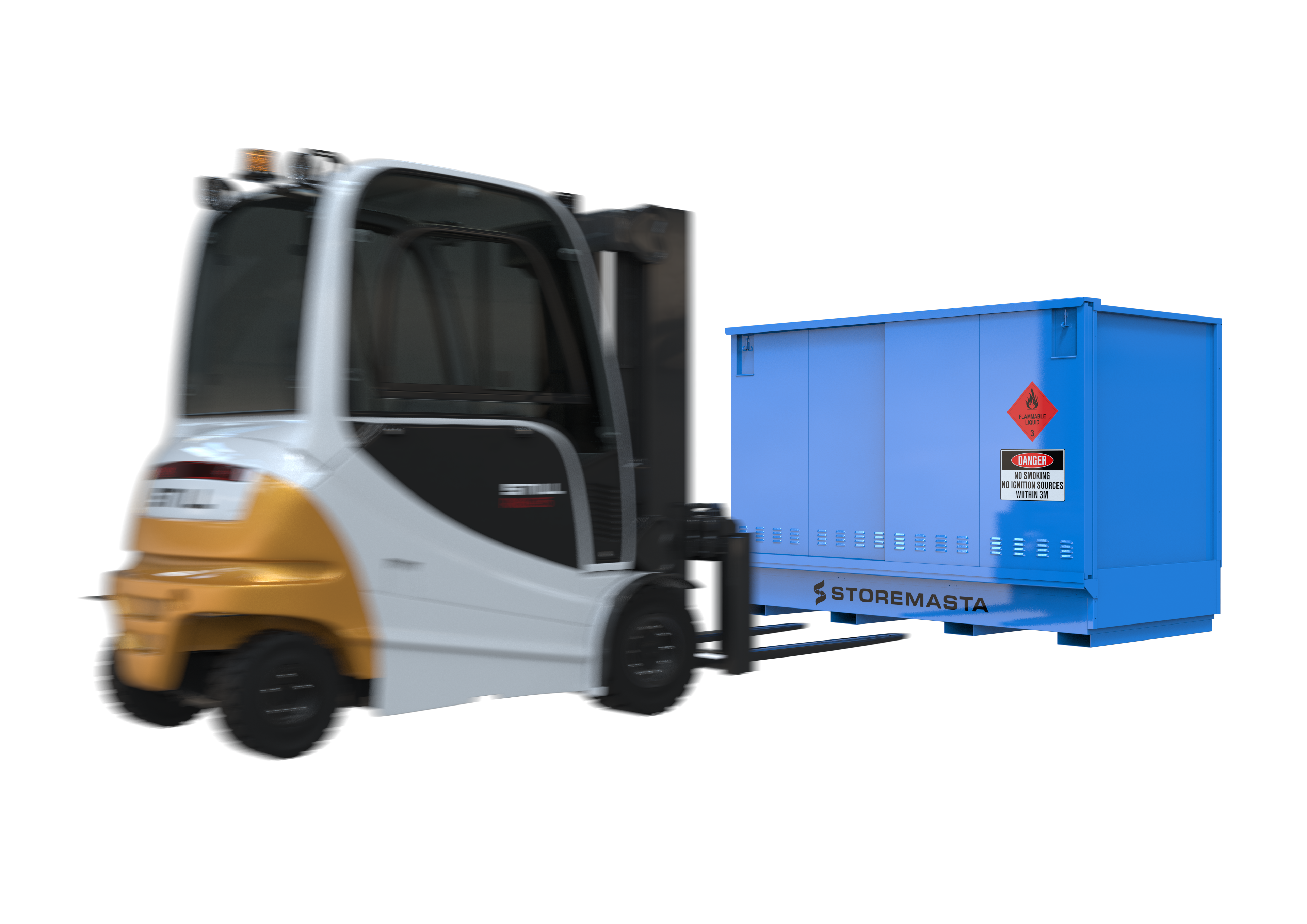 2 IBC Bund with Sliding Doors