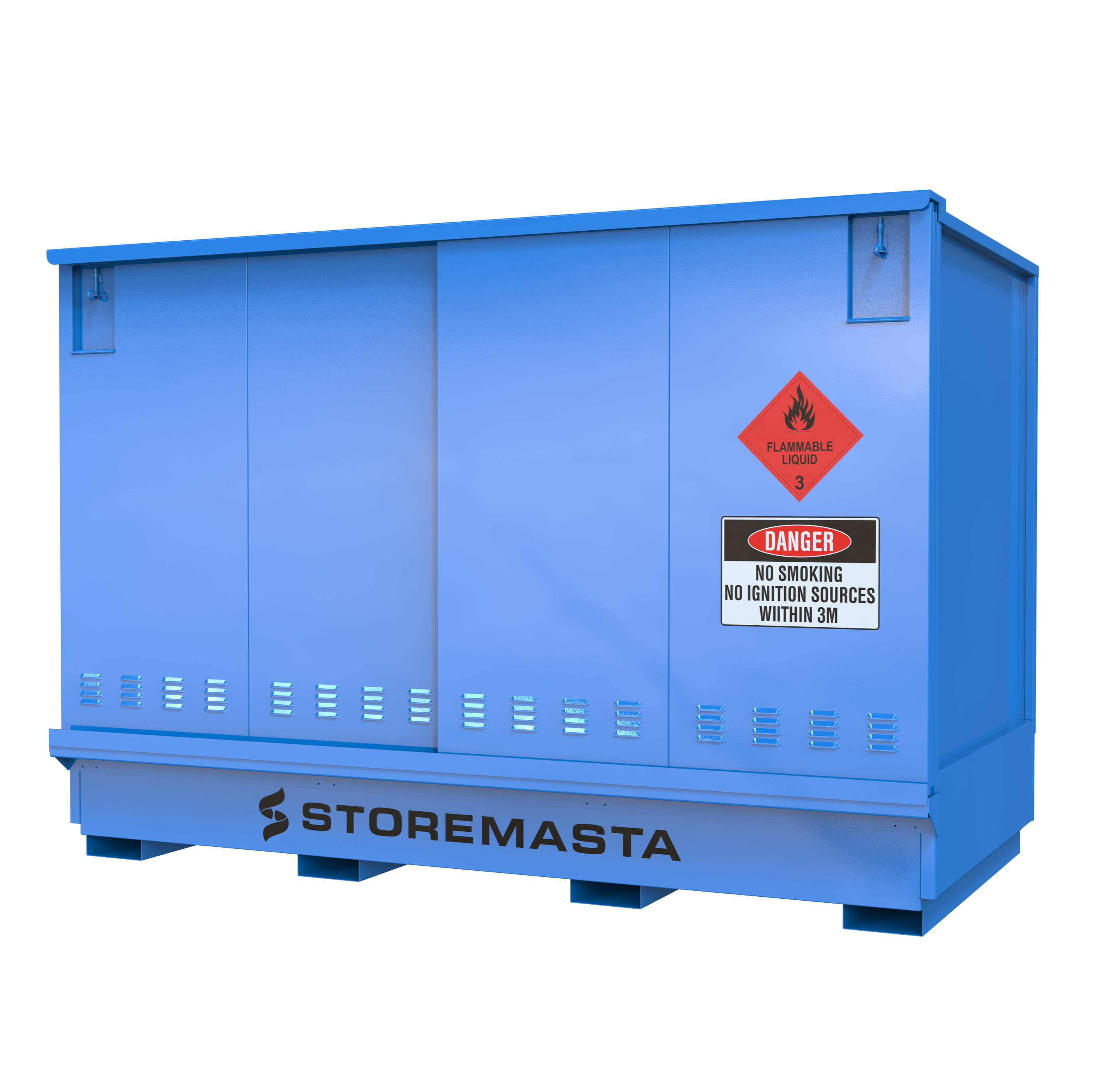 2 IBC Bund with Sliding Doors