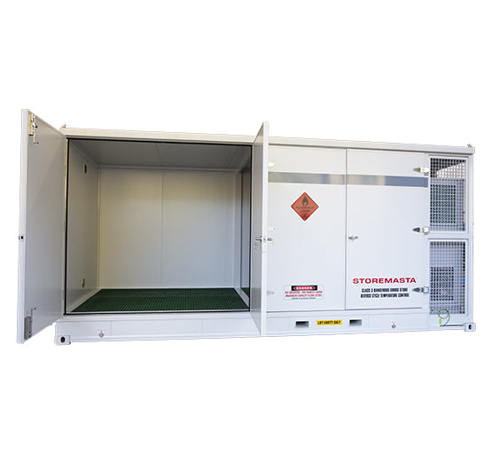Temperature Controlled Store - 20ft - STOREMASTA
