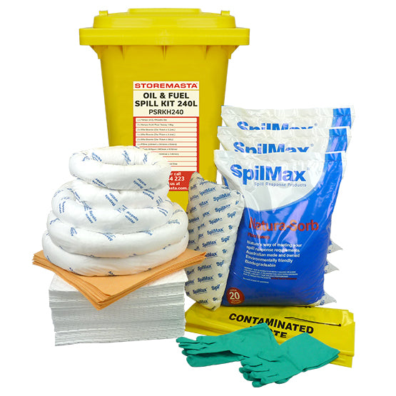 SpilMax 400 GSM Oil and Fuel Absorbent Pad