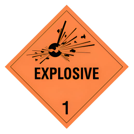 Class 1 Explosive - 300 X 300