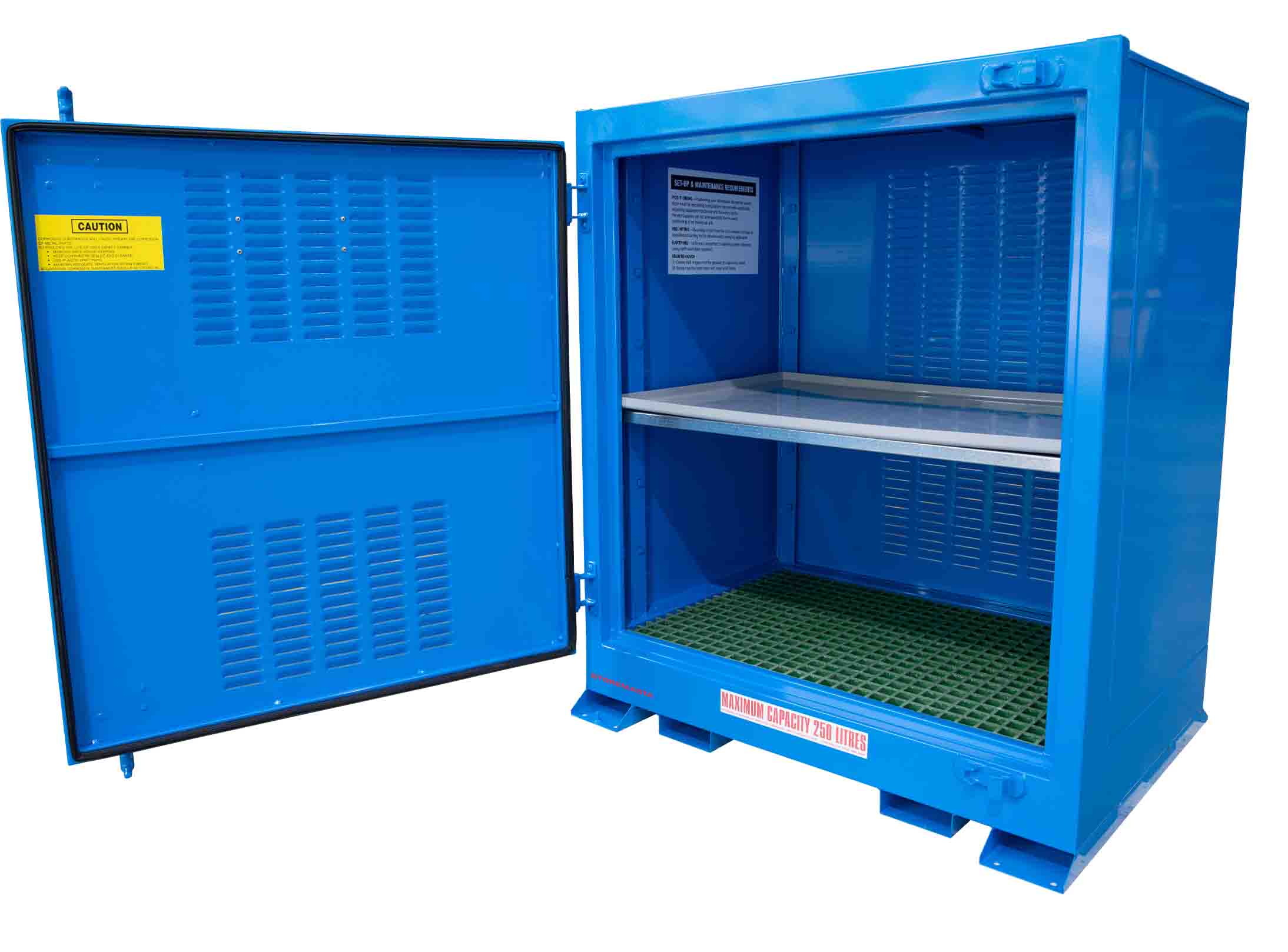 Outdoor Corrosive Substance Store - 250L - STOREMASTA
