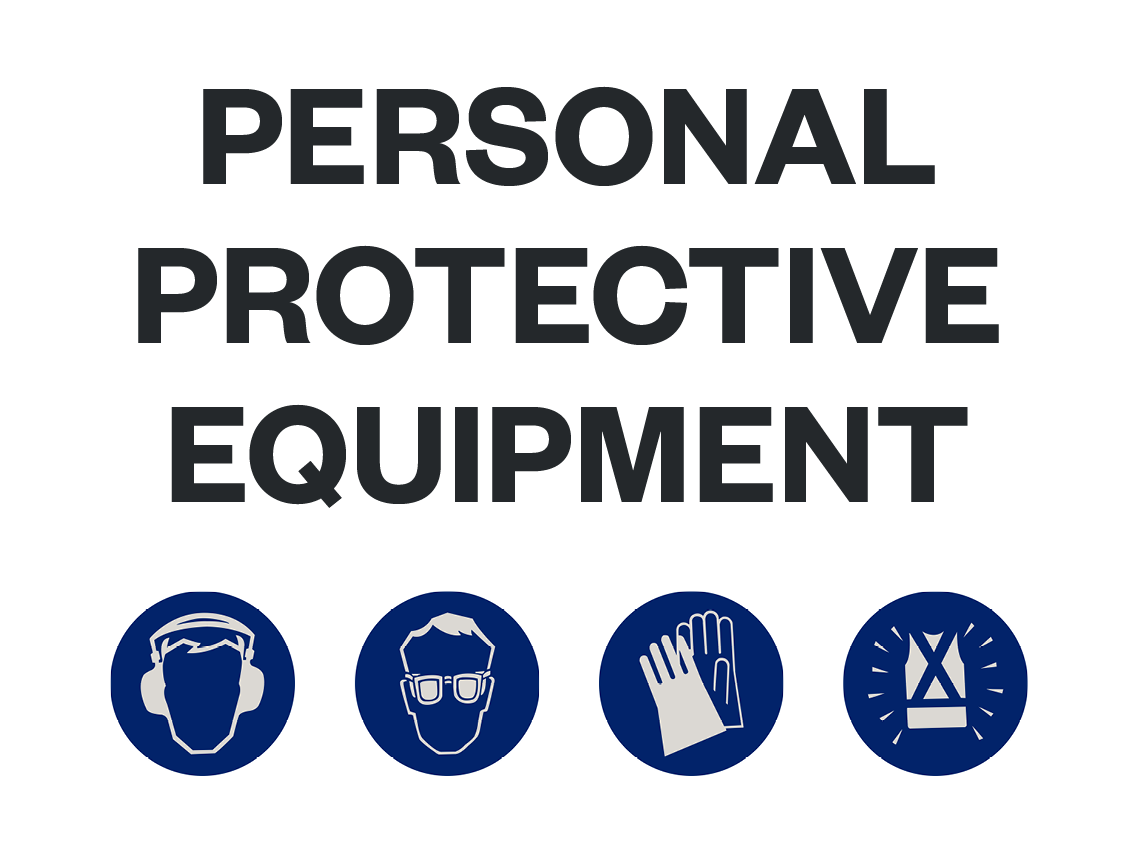 Personal Protective Equipment Sticker