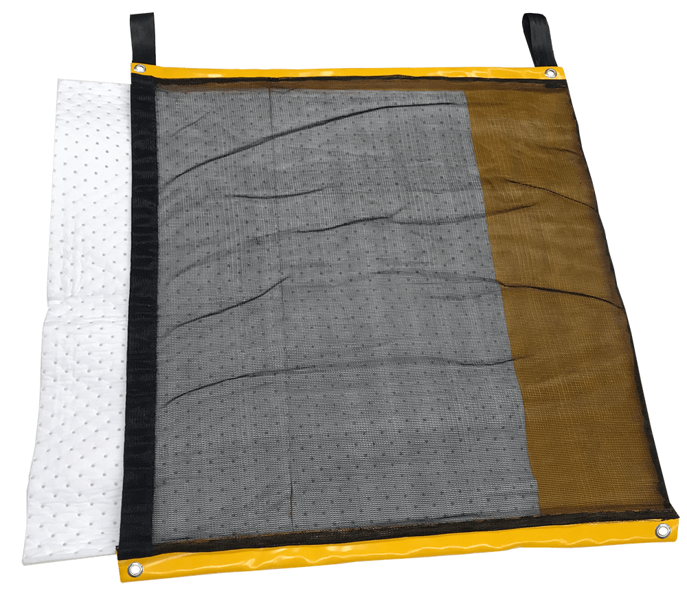 Absorbent Spill Mat - Oil & Fuel with replaceable 400gsm pad (1m x 1m)