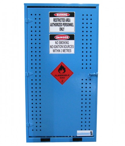 Gas Cylinder Store - Single Sided Access - Large - STOREMASTA