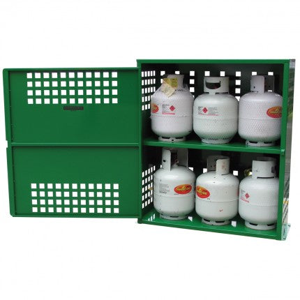 LPG Bottle Store - 6 x 9kg bottle - STOREMASTA