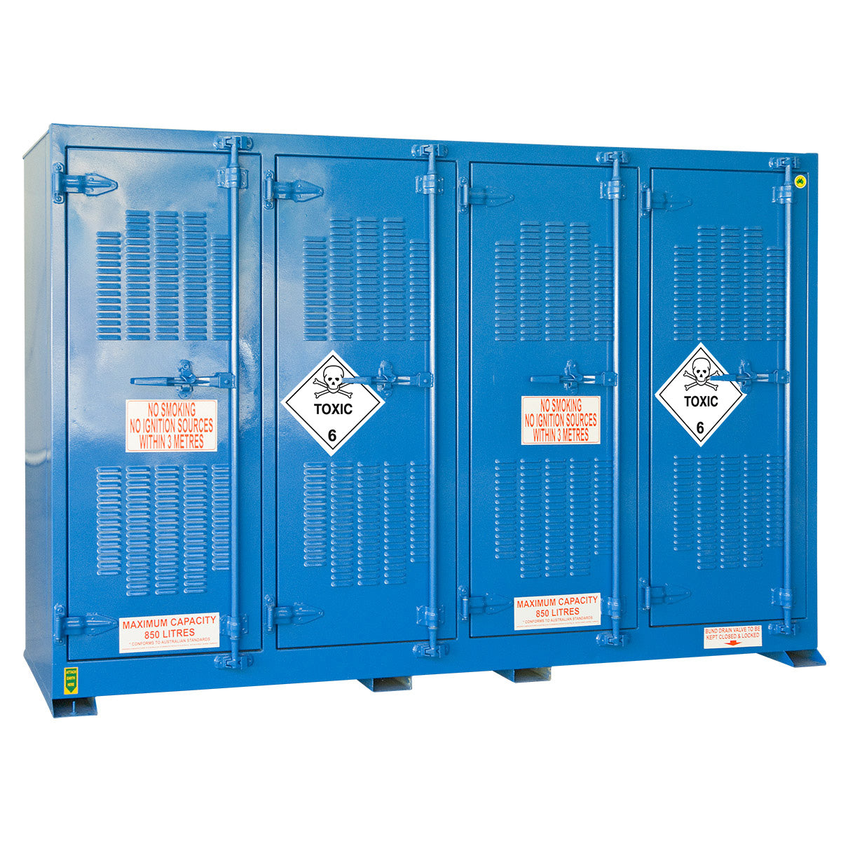 Toxic Substance Store - 850L - STOREMASTA
