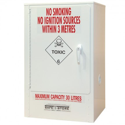 Toxic Storage Cabinet - 30L - STOREMASTA