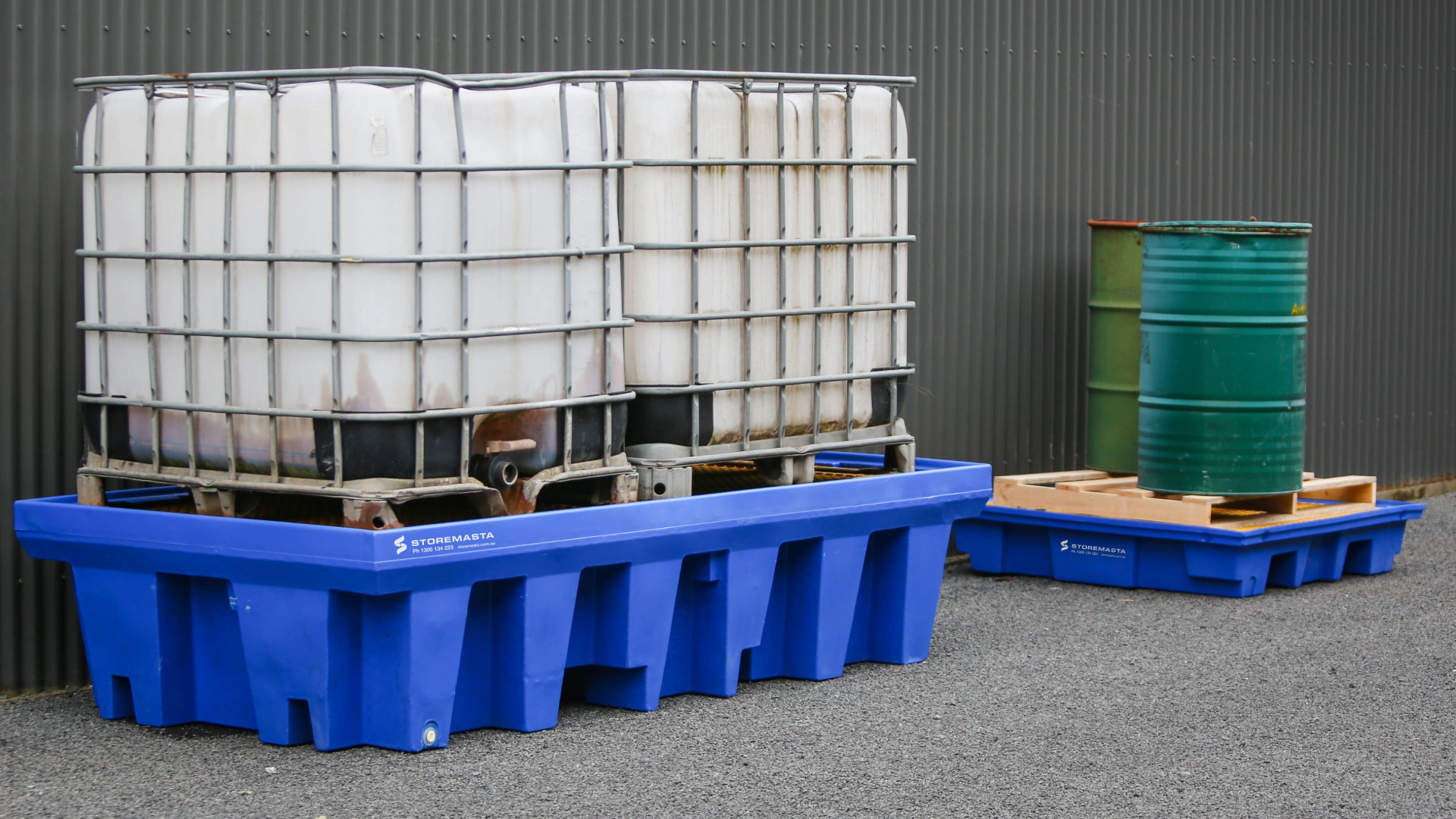 Bunded Storage | Chemical Bunding Options – Storemasta