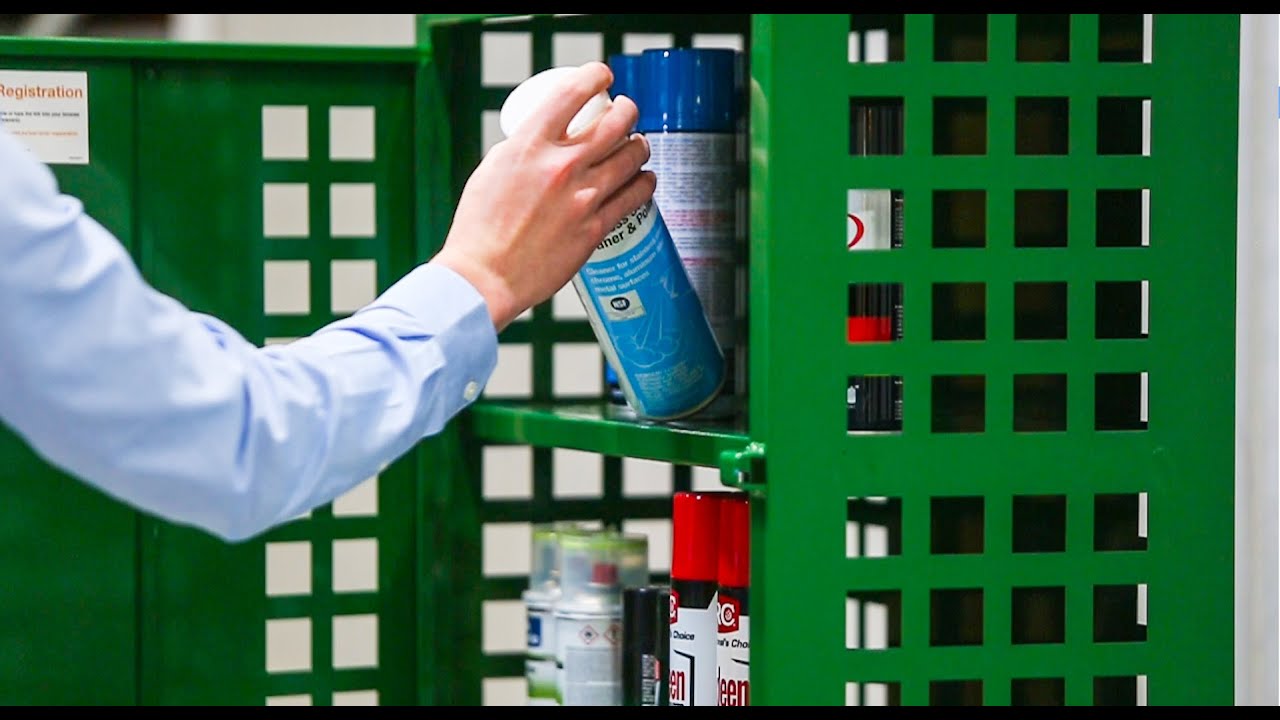 Aerosol Storage Cage