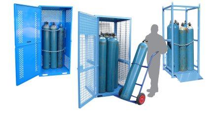 Gas Cylinder Storage Cage