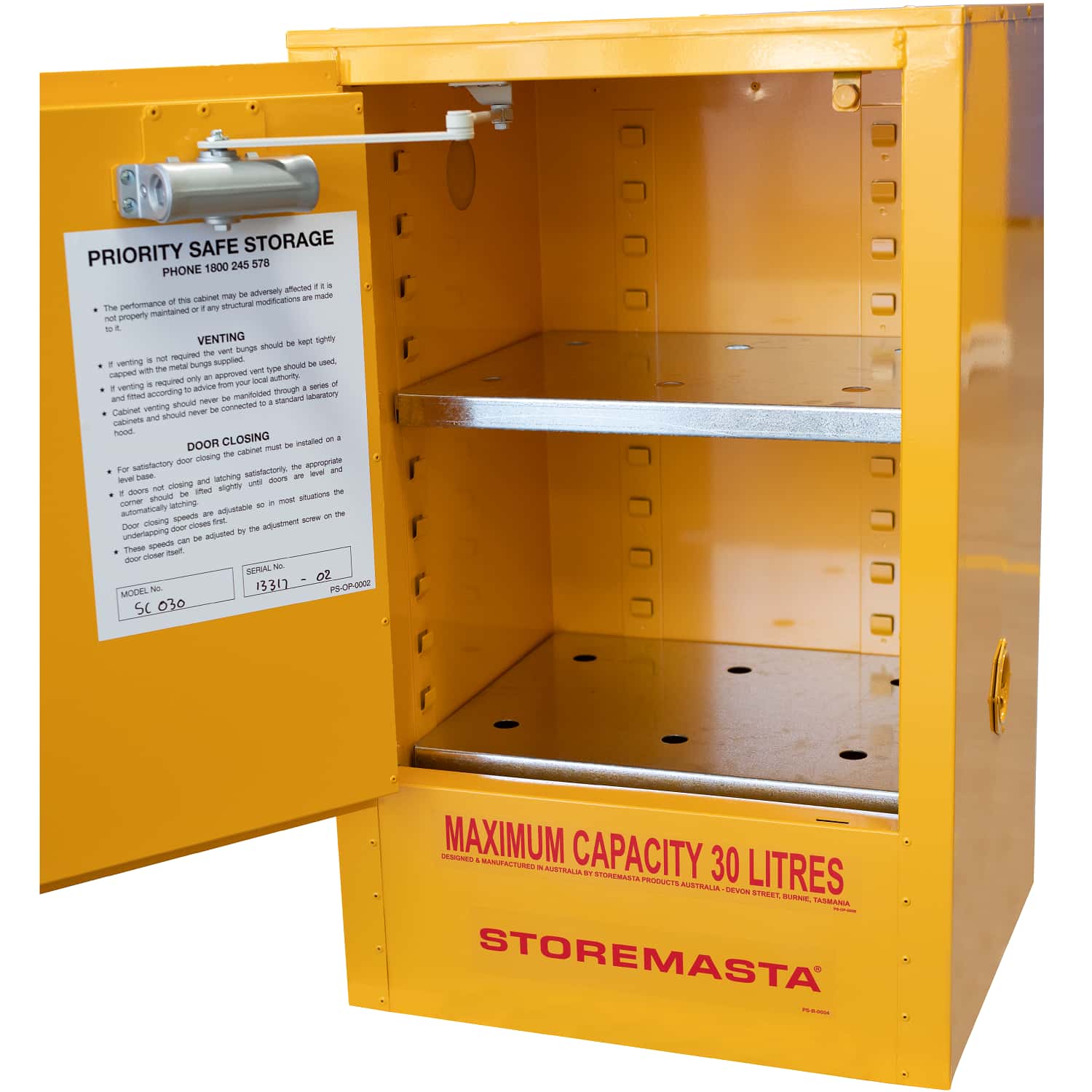 Shelf for 300L Safety Cabinet SC030