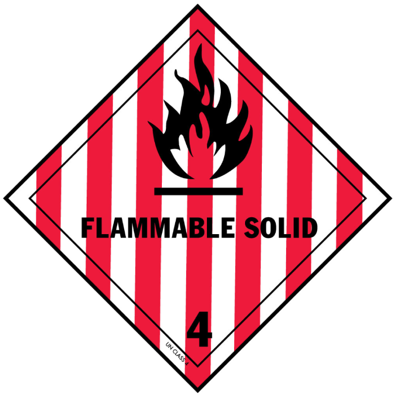 <small>Class 4.1 </small>Flammable Solid Storage