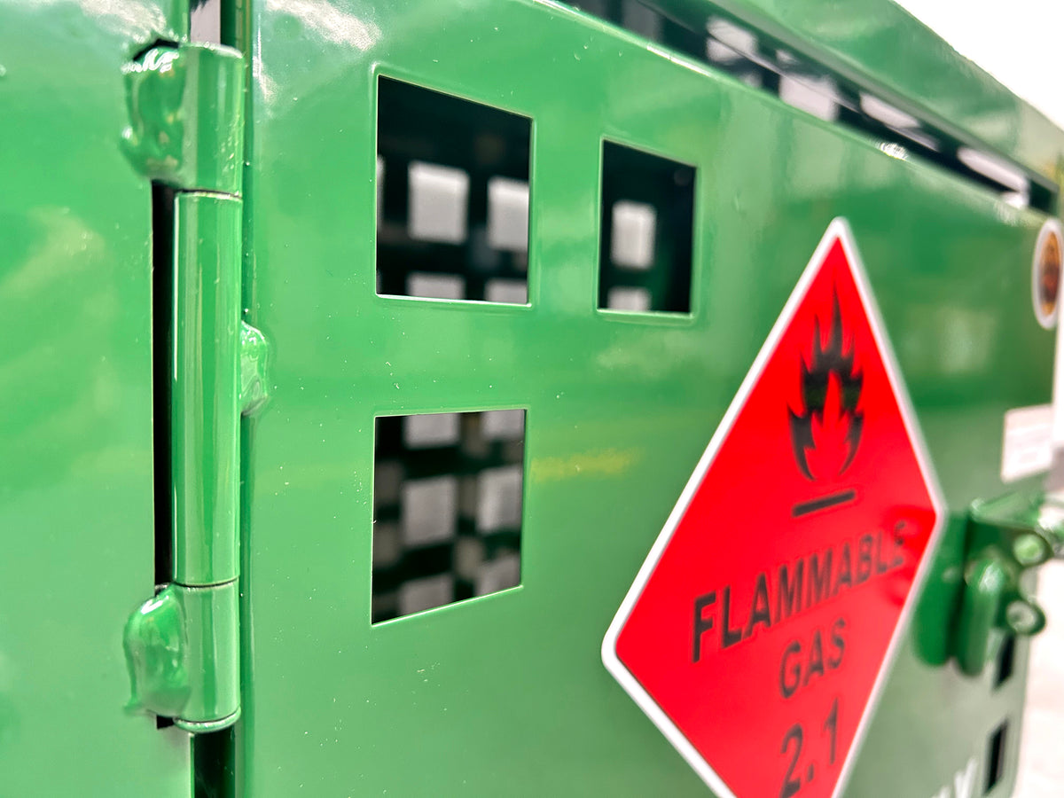 2 Cylinder - Forklift LPG Bottle Store