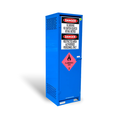 Small - Gas Cylinder Store - Single Sided Access