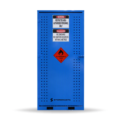 Large - Gas Cylinder Store - Single Sided Access