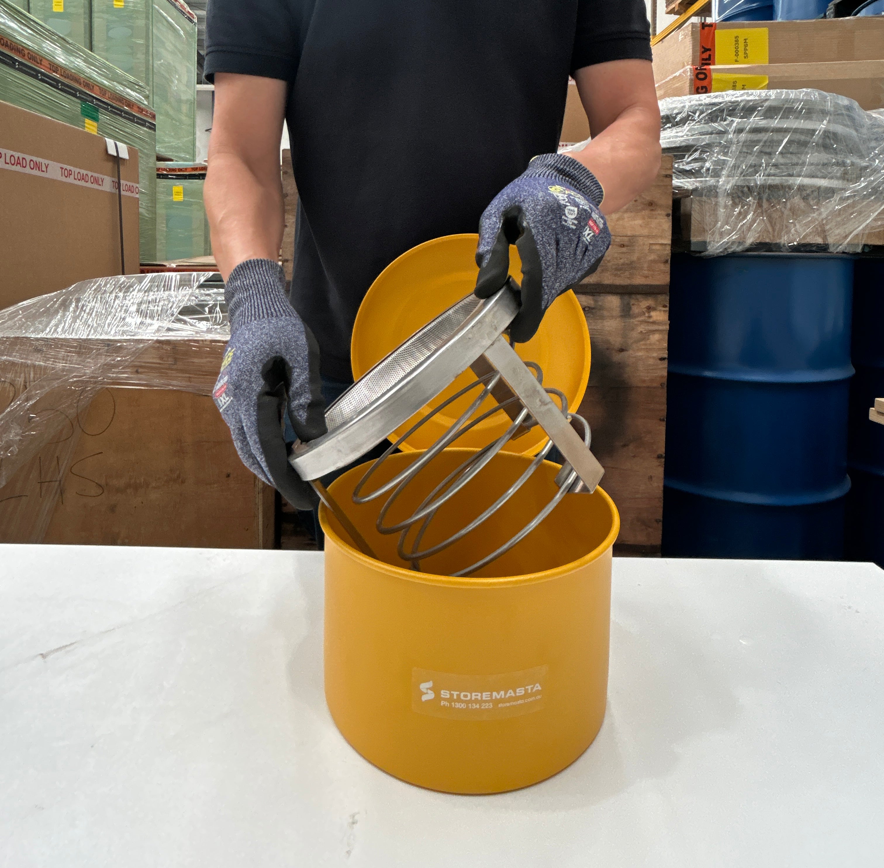 4L Small Parts Cleaner - Yellow