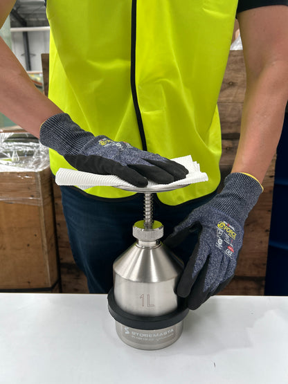 1L Plunger Can - Stainless Steel
