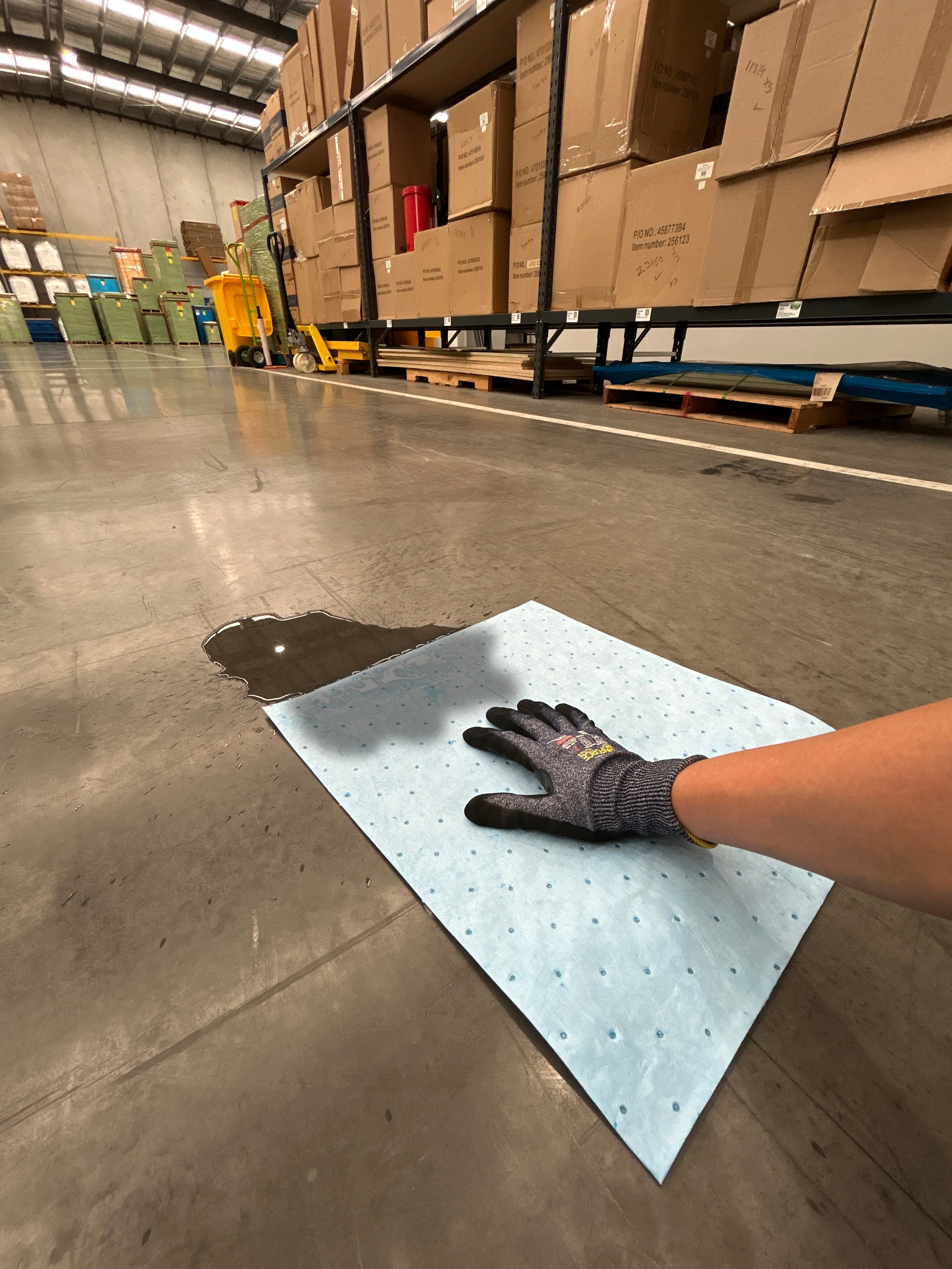 100 Oil Sorbent Pads - Heavy