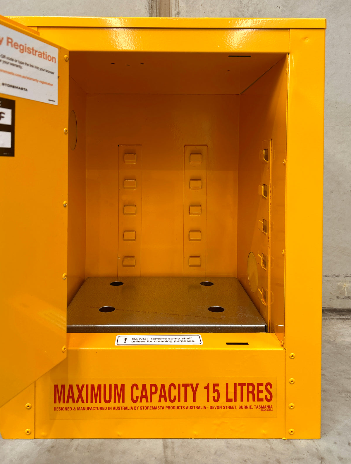 15L - Oxidising Agent Storage Cabinet