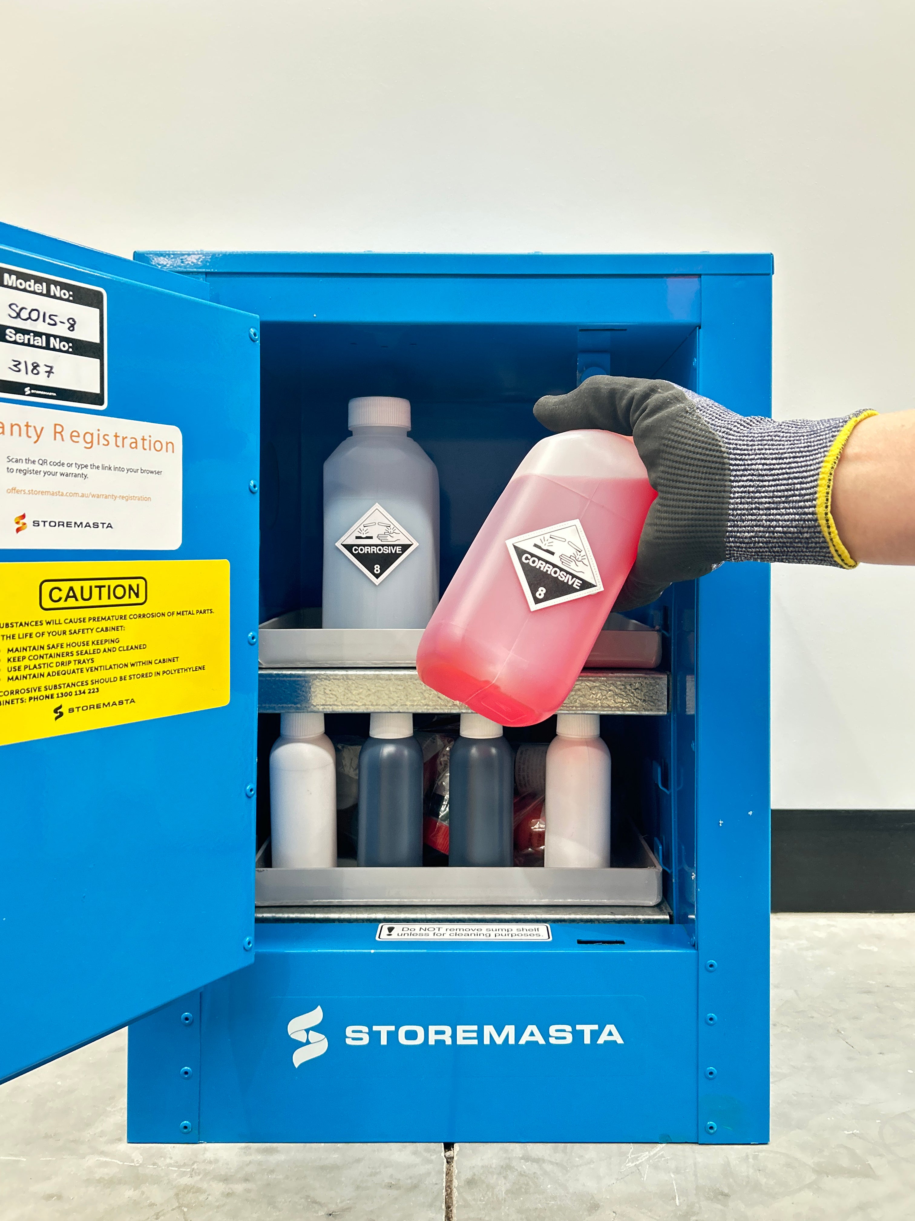15L - Corrosive Substance Storage Cabinet