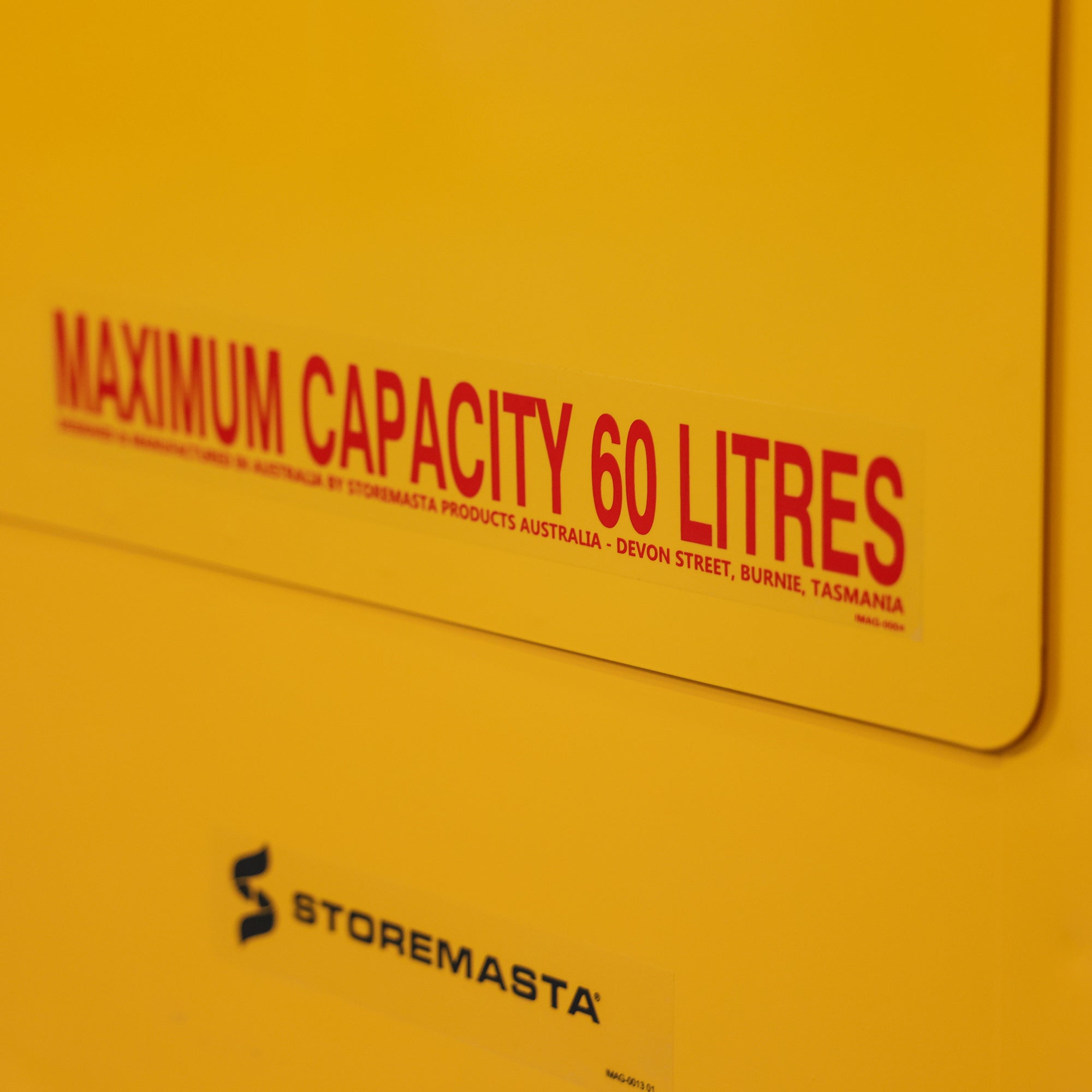 Dangerous When Wet Storage Cabinet - 60L