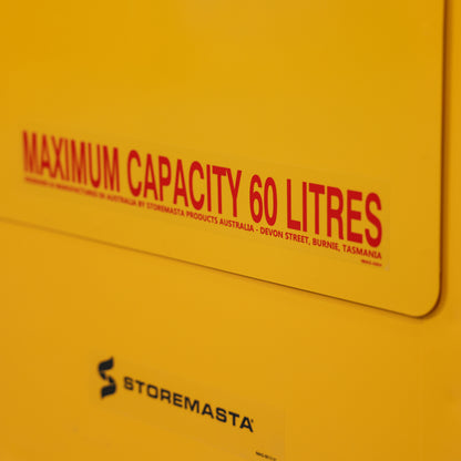 Dangerous When Wet Storage Cabinet - 60L