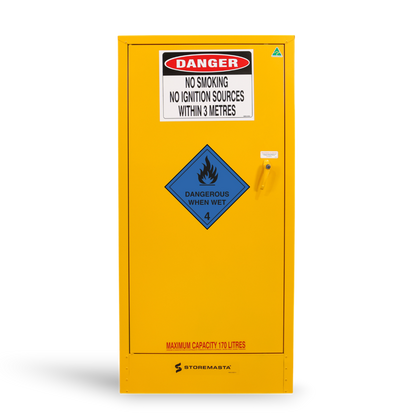 Dangerous When Wet Storage Cabinet - 170L