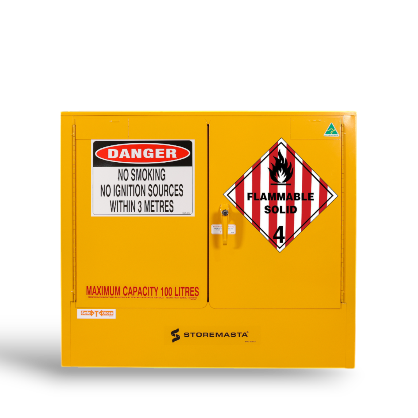 Flammable Solids Storage Cabinet - 100L – Storemasta