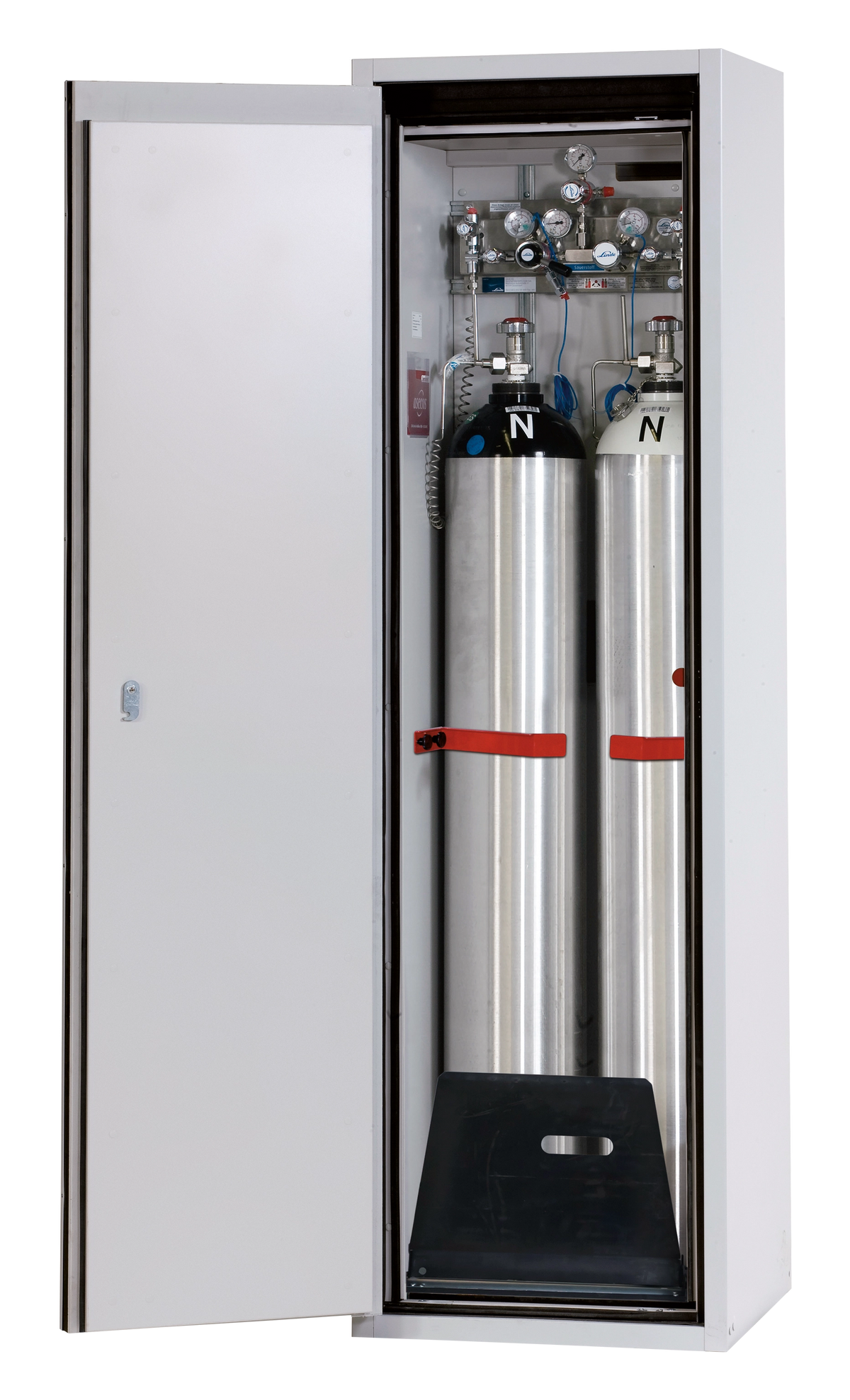 HI-LINE G-LINE 90-minute Fire Rated Gas Cylinder Cabinet, 600mm wide, 2 x 50 L Cylinders (G90.205.060.2F)