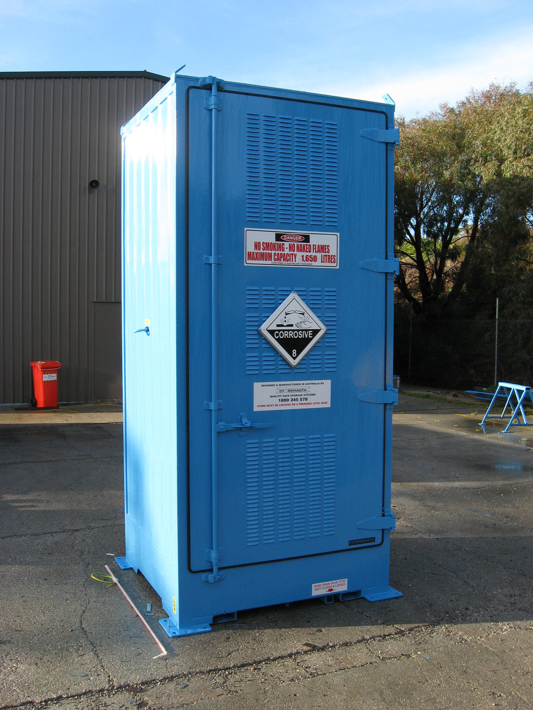 Class 8 Corrosive Storage | Australian Made – Storemasta