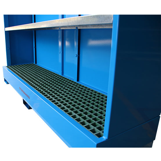 Bunded Storage Rack Bunded Shelving | Prevent Leaks with Bunded Pallet Racking – Storemasta