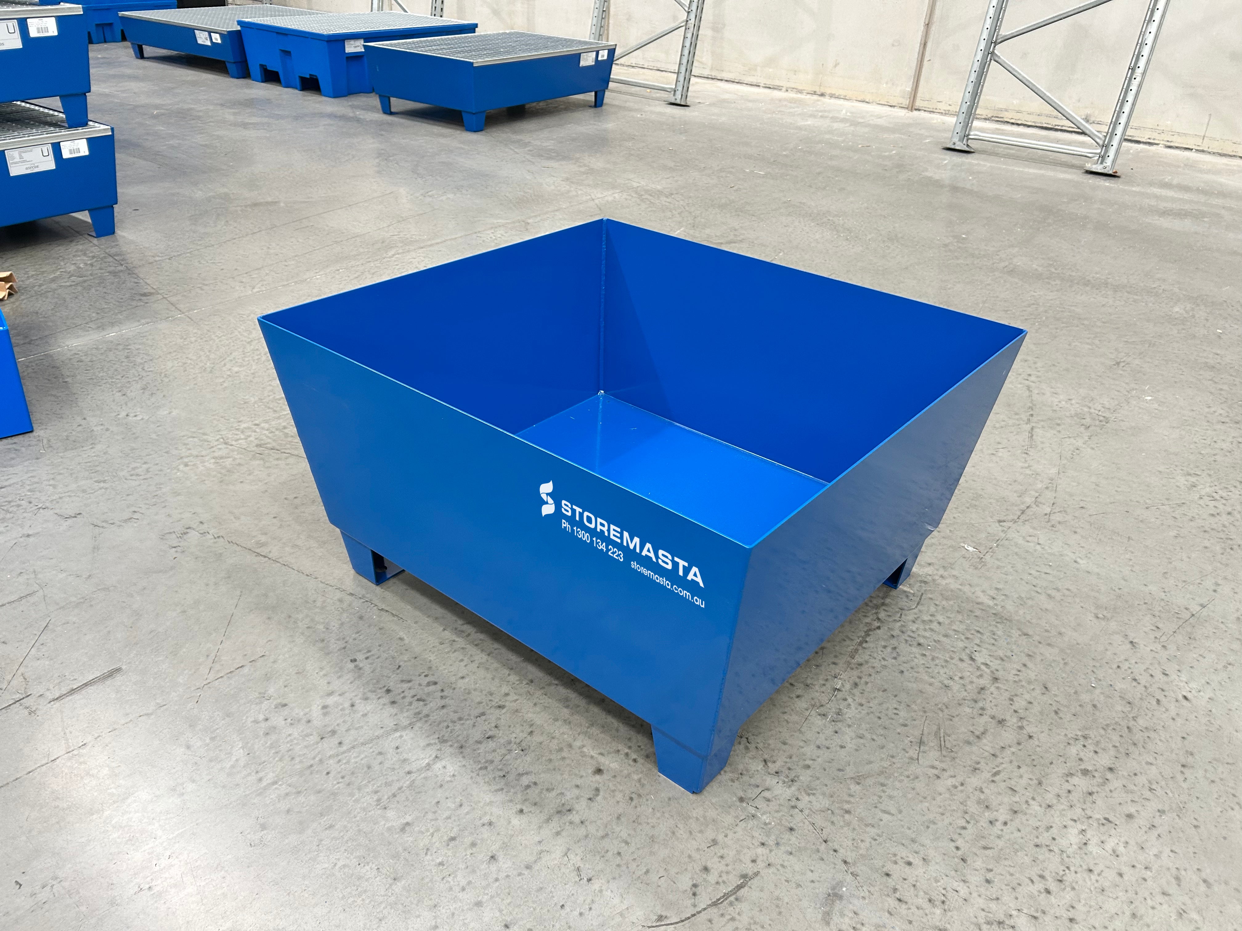 220L Steel Sump Pallet – Blue