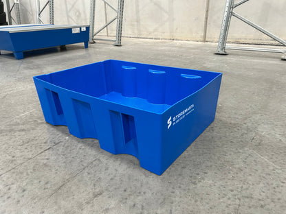 60L Polyethylene Sump Pallet - Blue