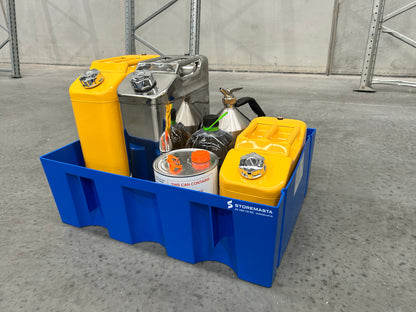 60L Polyethylene Sump Pallet - Blue