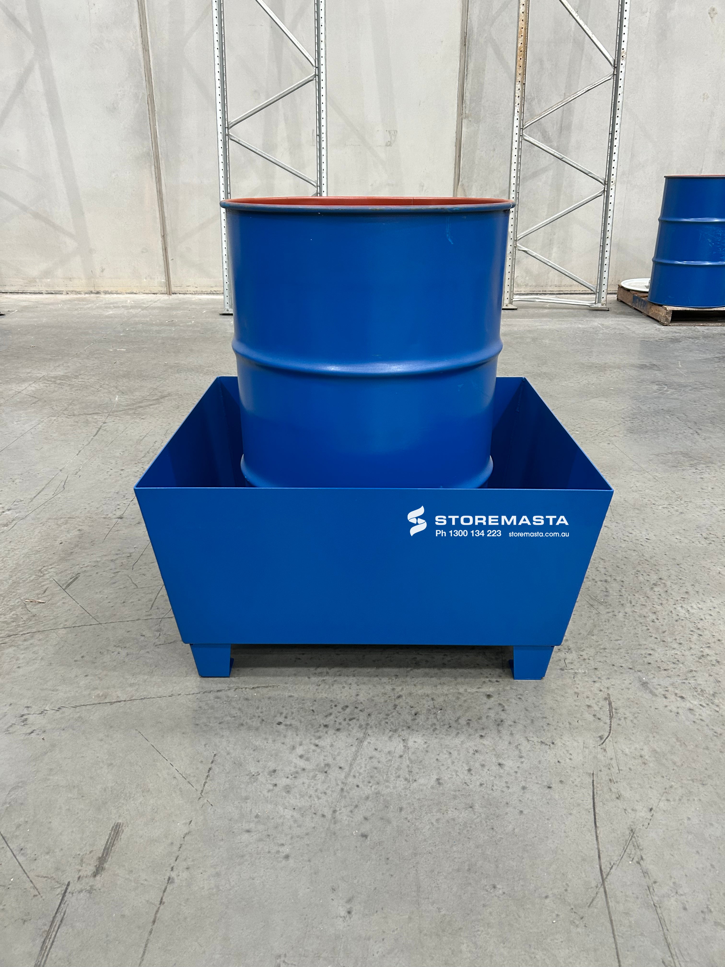 220L Steel Sump Pallet – Blue