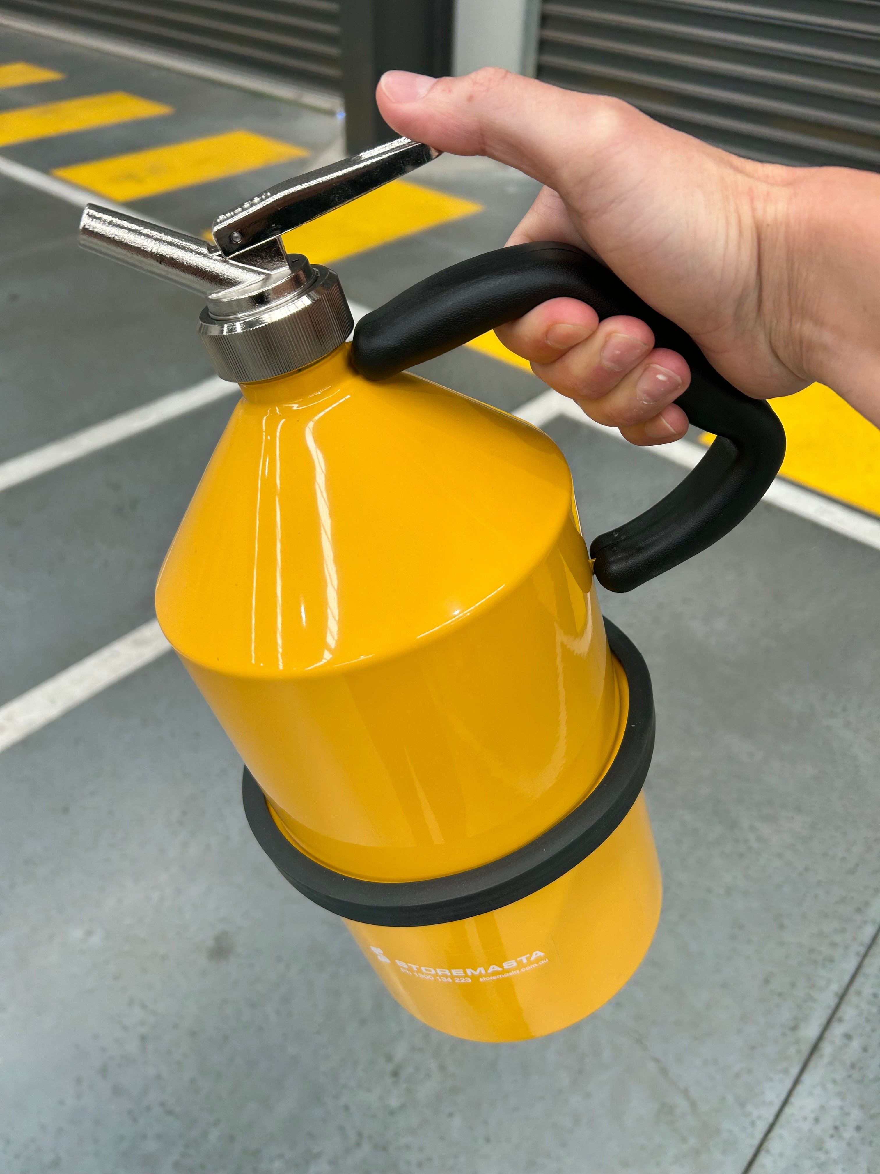 5L Safety Can - Signal Yellow with SS Tap