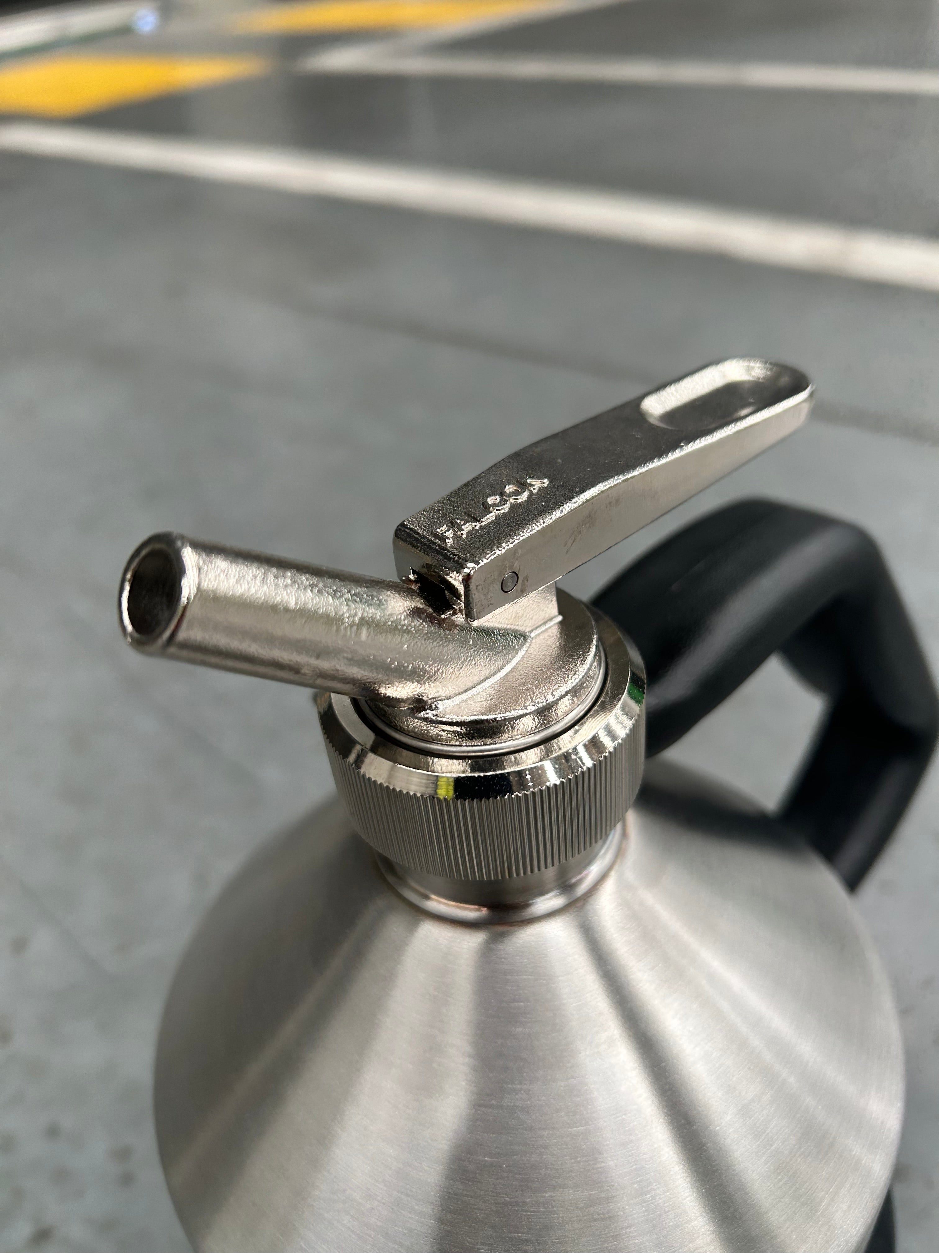 2L Safety Can - Stainless Steel with SS Tap