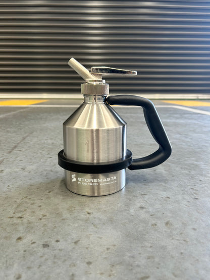 1L Safety Can - Stainless Steel with SS Tap