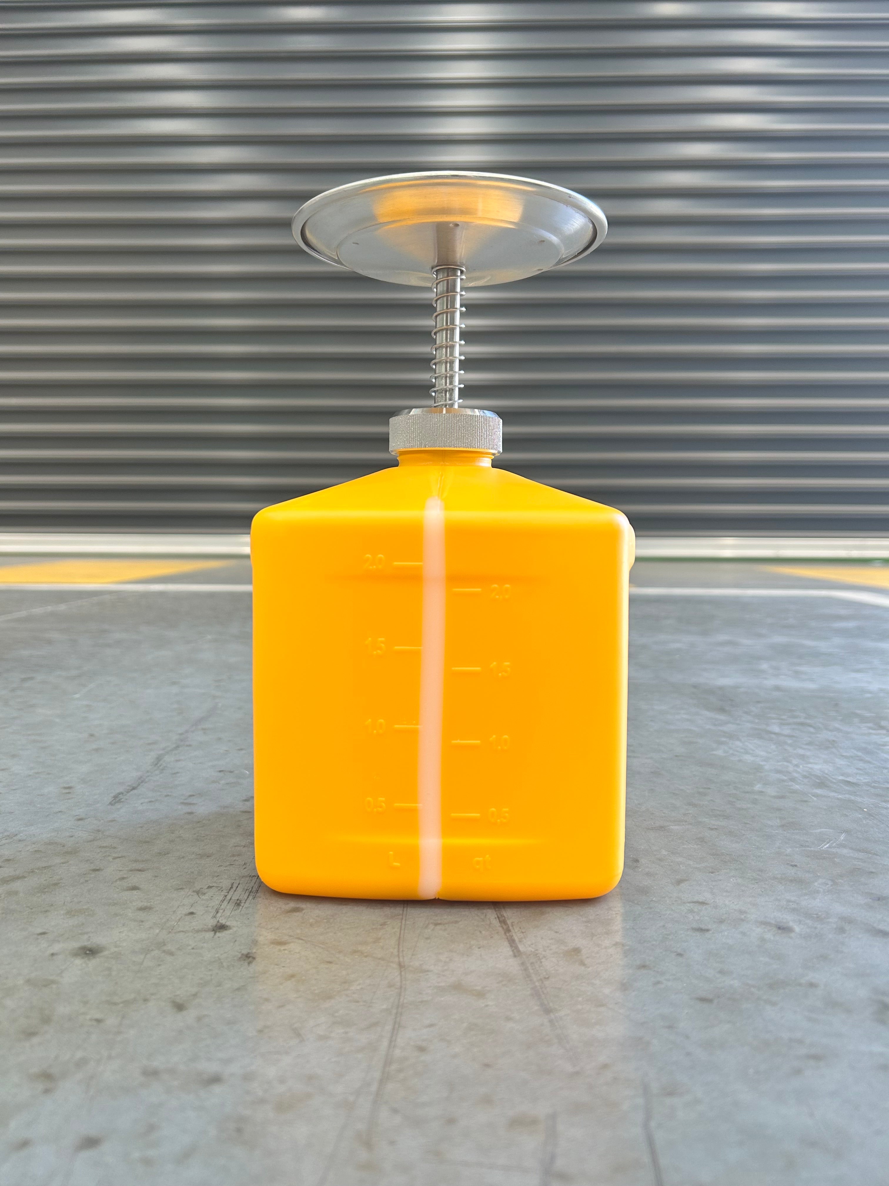 2L Plunger - Polyethylene Yellow
