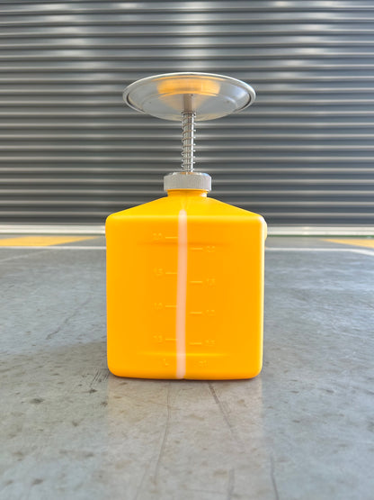 2L Plunger - Polyethylene Yellow