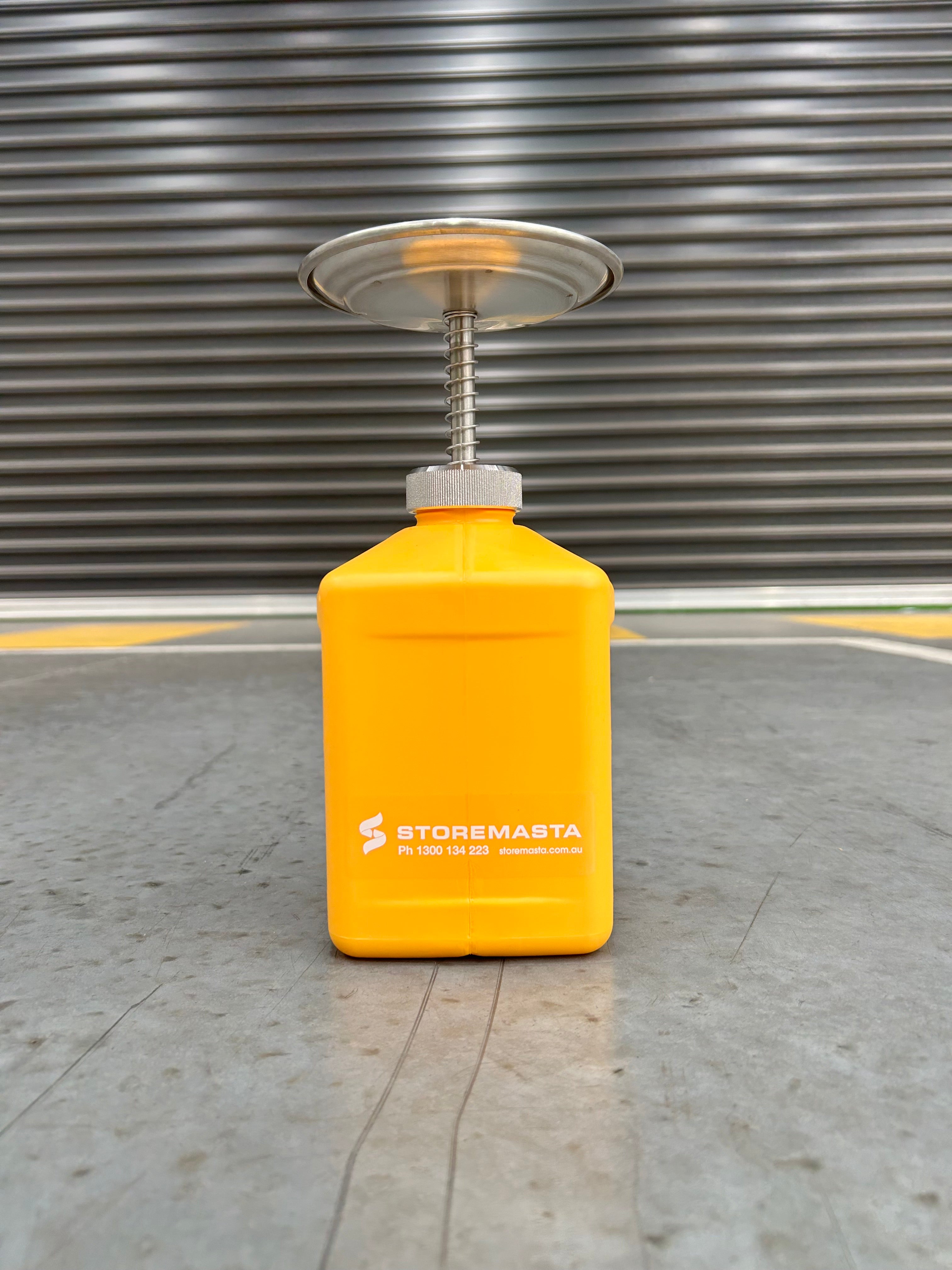 1L Plunger - Polyethylene Yellow