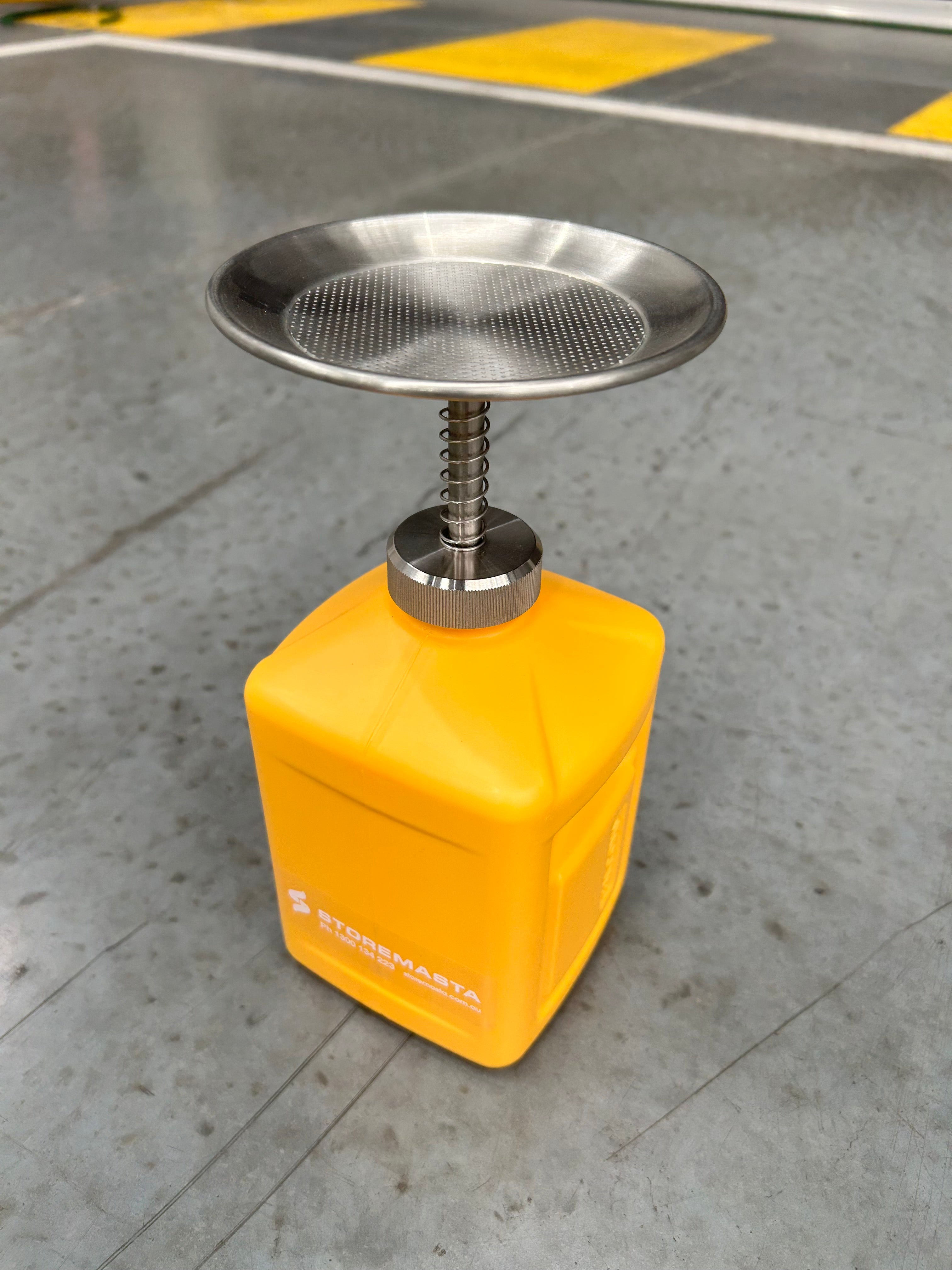 1L Plunger - Polyethylene Yellow