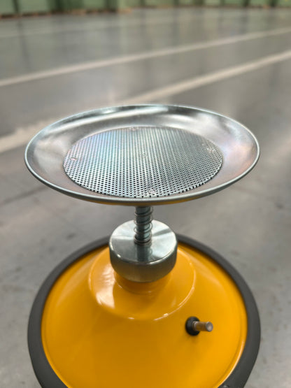 2.5L Plunger Can - Galvanised Yellow