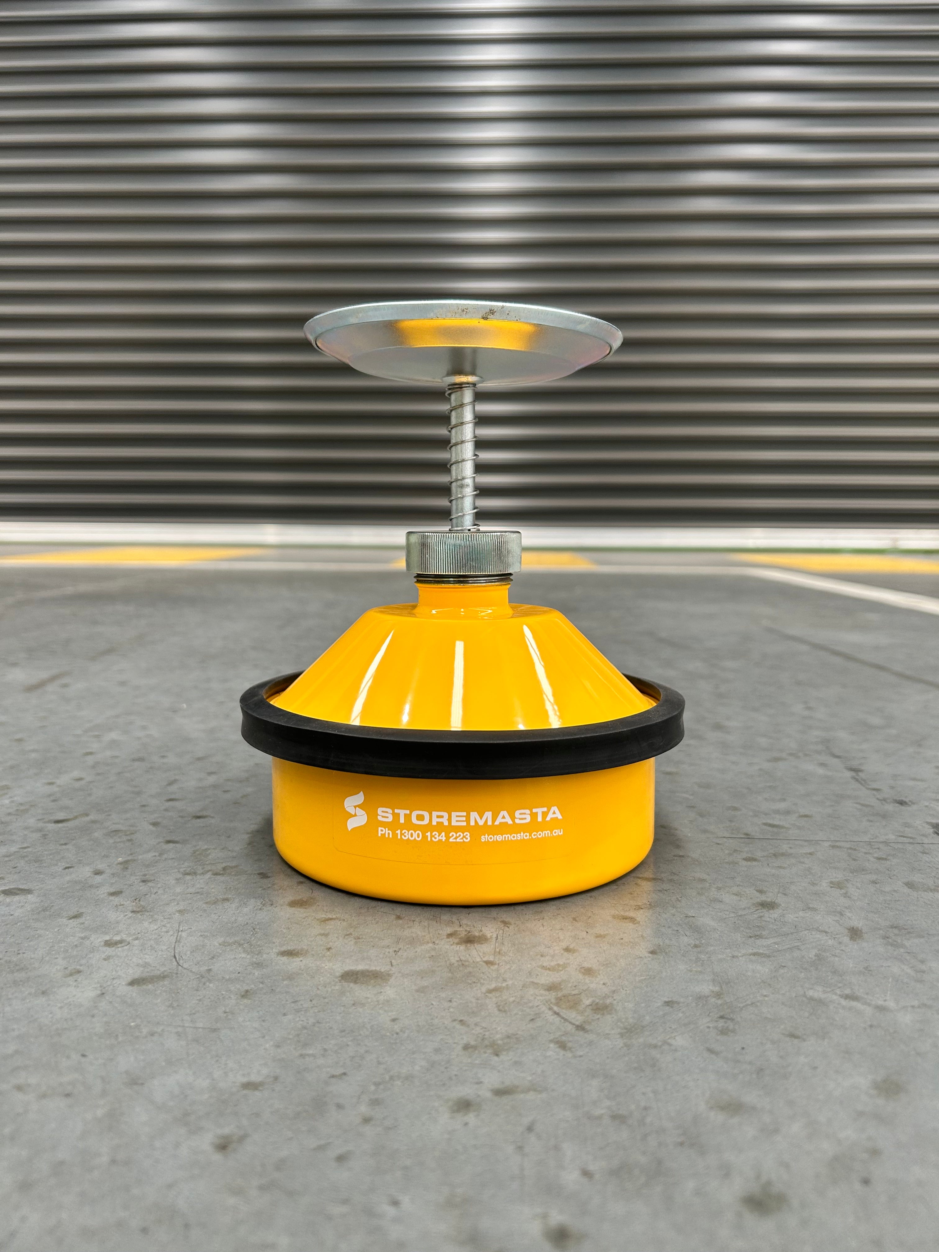 1L Plunger Can - Galvanised Yellow