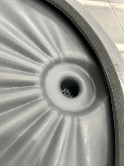 5L Polyethylene Drum Funnel - Grey with cover