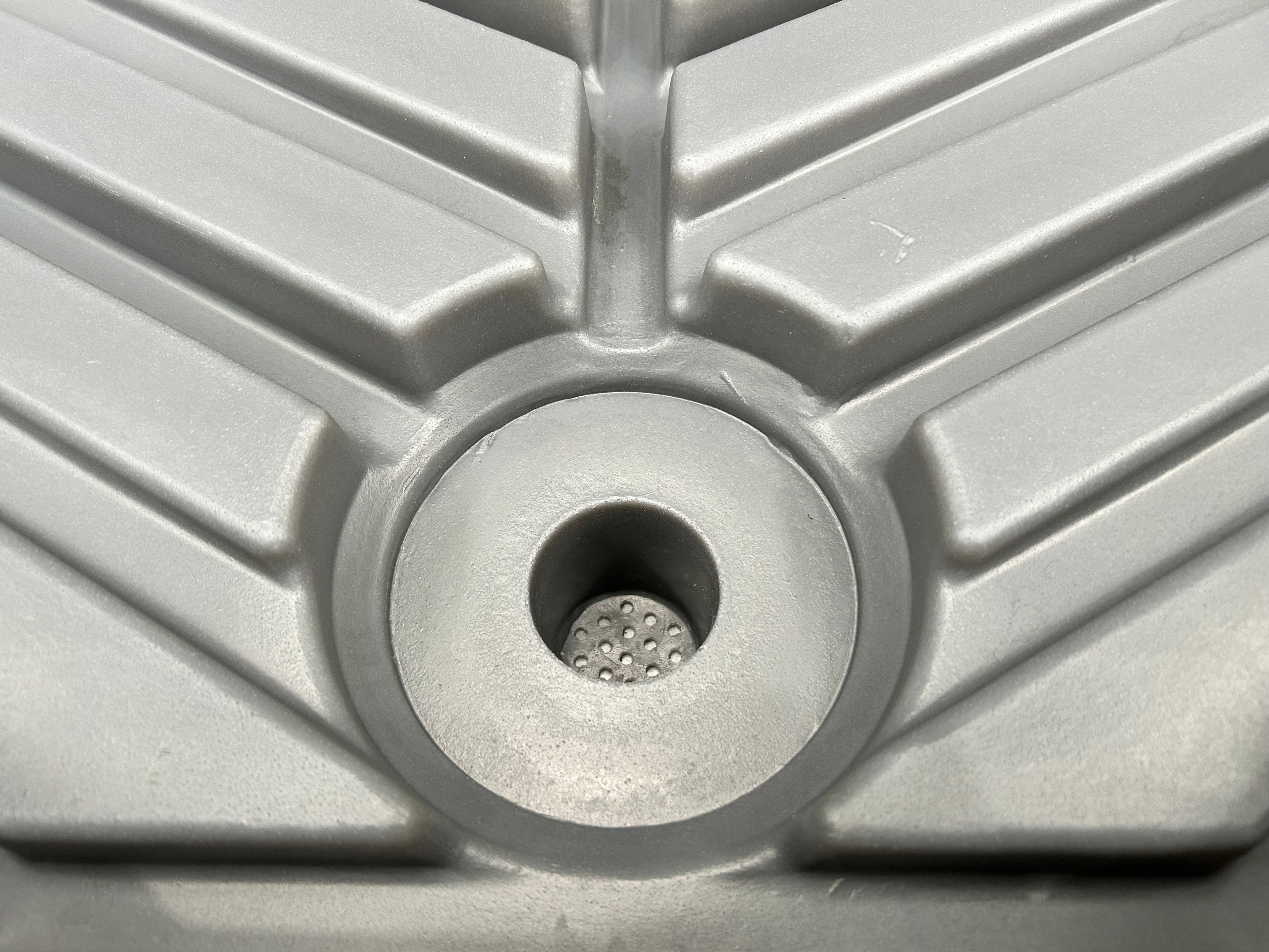 22L Polyethylene Drum Funnel - Grey